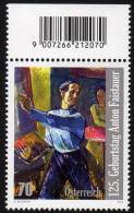 ÖSTERREICH 2012 ** 125. Geb. Anton FAISTAUER / Maler, Painter - MNH - Unused Stamps