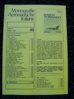 MONOGRAFIE AERONAUTICHE ITALIANE N 40 APRILE  1983 - Motoren