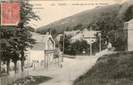 76 - SEINE MARITIME - YPORT - Entrée Par La Route FECAMP - Très Bon état - 1931 - 2 Scans - Yport