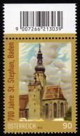 ÖSTERREICH 2012 ** 700 Jahre St. Stephan, Baden -  MNH - Unused Stamps