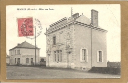 49  SEICHE   SUR  LE  LOIR        HOTEL  DES  POSTES - Seiches Sur Le Loir