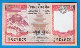 NEPAL -  5  Rupias  ND  SC  P-60 - Népal