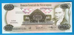 NICARAGUA -  100.000 Cordobas / 500 Cordobas 1987  SC  P-149 - Nicaragua