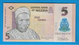 NIGERIA - 5 Naira 2011 SC - Nigeria