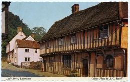 LAVENHAM : LADY STREET / ADDRESS - LEWES, THE AVENUE - Otros & Sin Clasificación