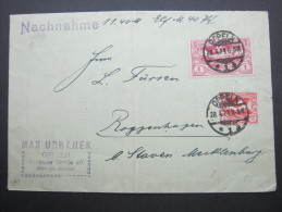 1921, Oberschlesien, NN-Brief Aus Oppeln - Autres & Non Classés