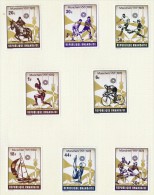 1972  Jeux Olympiques De Munich    8 Timbres    Tous * MH - Unused Stamps