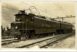 Carte Postale Ancienne Suisse - Elektrische Lokomotive Der Schweiz, Bundesbahnen - Chemin De Fer, Locomotive électrique - Risch-Rotkreuz