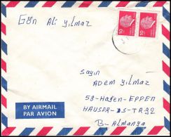 Turkey 1980, Airmail Cover To Germany - Luchtpost