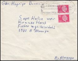 Turkey 1980, Airmail Cover To Germany - Luchtpost