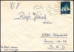 Hungary 1977, Cover Salgotarjan To Werdohl - Brieven En Documenten