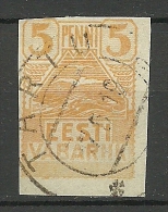 Estland Estonia Estonie 1919 Möwe Seagull Michel 5 O - Mouettes