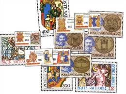 CITTA' DEL VATICANO VATIKAN VATICAN 1980 ANNATA COMPLETA COMPLETE YEAR MNH - Full Years