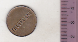 Romania Old Telephone Token - TELEFOANE - CONTROL - 22 Mm - Professionals / Firms