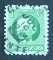 Cuba Republica Scott #264 - Yvert N. 175 1c José Marti - Used Stamp - Usados