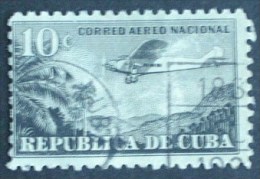 Cuba Republica  Air Mail Scott #C113- Used Stamp - Luftpost