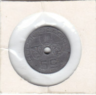 5 CENTIMES  Zinc Léopold III 1942 FL/*FR - 01. 5 Centimos