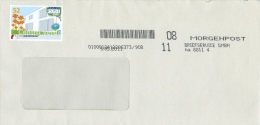 BRD Mannheim Privatpost 2011 52 Cent Centro Verde + Stempel Mannheimer Morgenpost - Private & Local Mails