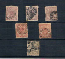 Dinamarca. Ivert Nº 12 Tres Sellos. Nº 13,  2 Sellos Y Nº 15 , Un Sellos - Used Stamps