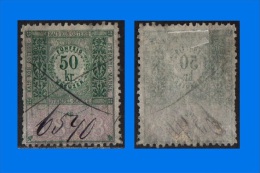 AT 1893, Revenue Stamp 50Kr, Used - Revenue Stamps