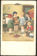 EBNER CHILDREN OLD POSTCARD 1933 - Ebner, Pauli