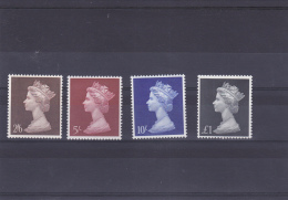 GRAN BRETAÑA   YVERT   487/90   MNH  ** - Unused Stamps