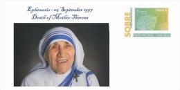 Spain 2013 - Personalities Of The History - Mother Theresa Of Calcuta Special Cover - Mère Teresa