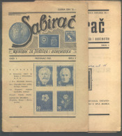 YUGOSLAVIA - JUGOSLAVIA - CROATIA  - SABIRAC - No. 3+ - By HABAZIN 1945 - RARE - Covers & Documents