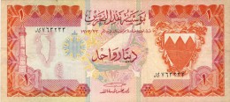 BILLET # BAHRAIN # 1 DINAR  # 1973  # PICK 8  # - Bahrain