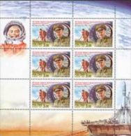 Russia 2001 40th Anniversary Of First Long Manned Space Flight Astronaut G. Titov People Military M/S Stamps MNH Mi 932 - Collections