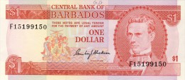 BILLET # BARBADE # 1 DOLLAR  # 1973  # PICK N° 29 - Barbados (Barbuda)