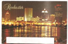 67810) Cartolina Di Rochester - At Night - Viaggiata - Rochester