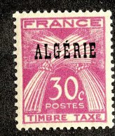 3545x)  Algeria 1947 - Sc# J-34 ~ M* - Unused Stamps