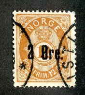 3589x)  Norway 1888 - Sc# 46 ~ Used - Gebruikt