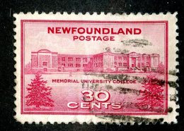 3597x)  Newfoundland 1943 - Sc# 267 ~ Used - 1908-1947
