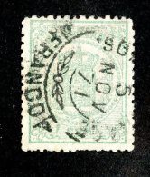 3603x)  Netherlands 1869 - Sc# 19 ~ Used - Used Stamps