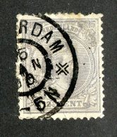 3606x)  Netherlands 1894 - Sc# 44a ~ Used - Gebruikt
