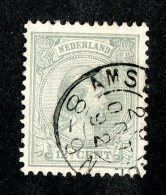 3607x)  Netherlands 1894 - Sc# 44 ~ Used - Used Stamps