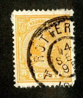 3612x)  Netherlands 1894 - Sc# 40 ~ Used - Used Stamps