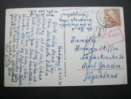 1951, Taxkarte Aus Schweden, Klar Auf Karte - Covers & Documents