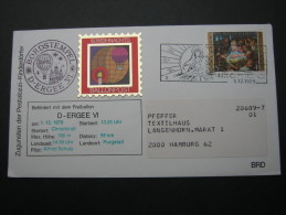 1979, Christkindl, Ballonbrief - Lettres & Documents