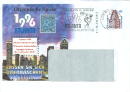 BRD Lorch MWST 1996 Olympia-Sammlung Diskuswerfer Olympische Spiele Atlanta 1996 - Estate 1996: Atlanta