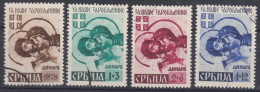 Germany Occupation Of Serbia Serbien 1942 Mi#62-65 Used - Occupazione 1938 – 45