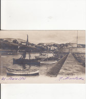 Carte Postale Photo De TOULON  Le Port Saint-Jean -BATEAU-VOILIER-NAVIGATION - 2 SCANS - - Toulon