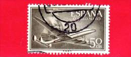 SPAGNA - USATO - 1965 - Espressi - Paper Arrow - Correspondencia Urgente -  50 - Eilbriefmarken