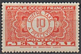 SENEGAL 1935 Timbre Taxe Y&T 23 N* - Impuestos