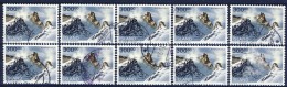 ##B412. Iceland 1991. Mountain. Michel 741. 10 Items. Cancelled(o) - Usados