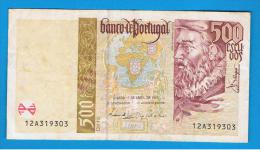 PORTUGAL -  500 Escudos 1997  Circulado  P-187 - Portugal