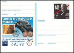 Germany  BRD 1998, Postal Stationery  "Stamp Exibition Essen 1998" - Geïllustreerde Postkaarten - Ongebruikt