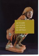 Flandre Anonyme Flamand "Le Chieur" Homme Accroupi Statuette Terre - Cassel Musée Qui Prend Le Ridicule Au Sérieux - Cassel